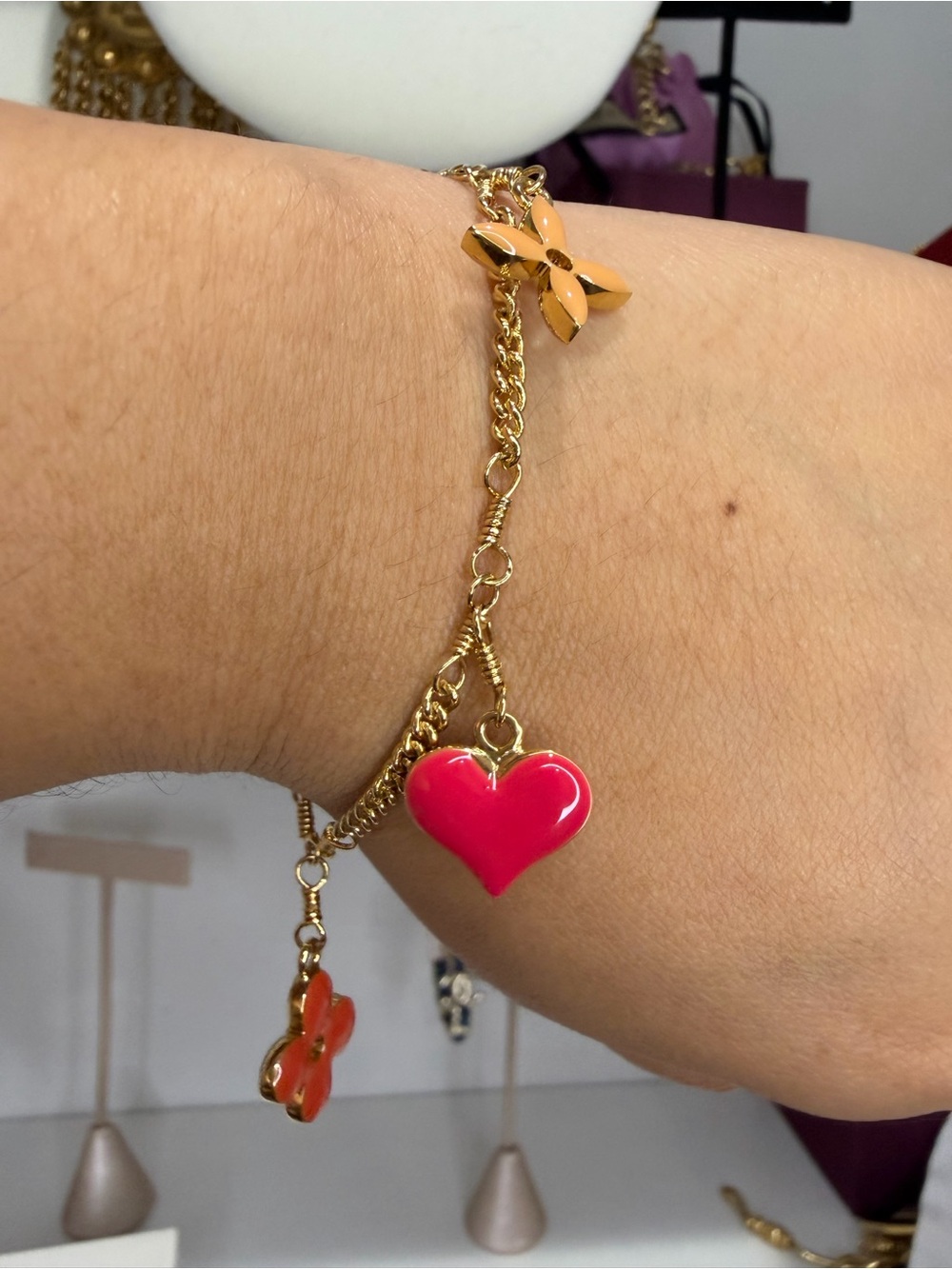 Louis Vuitton Sweet Monogram Bracelet - Picture 2 of 4